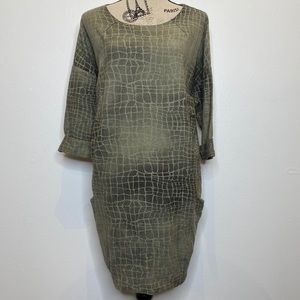 Wi & co Made in Spain short sleeve sweater dress Medium M